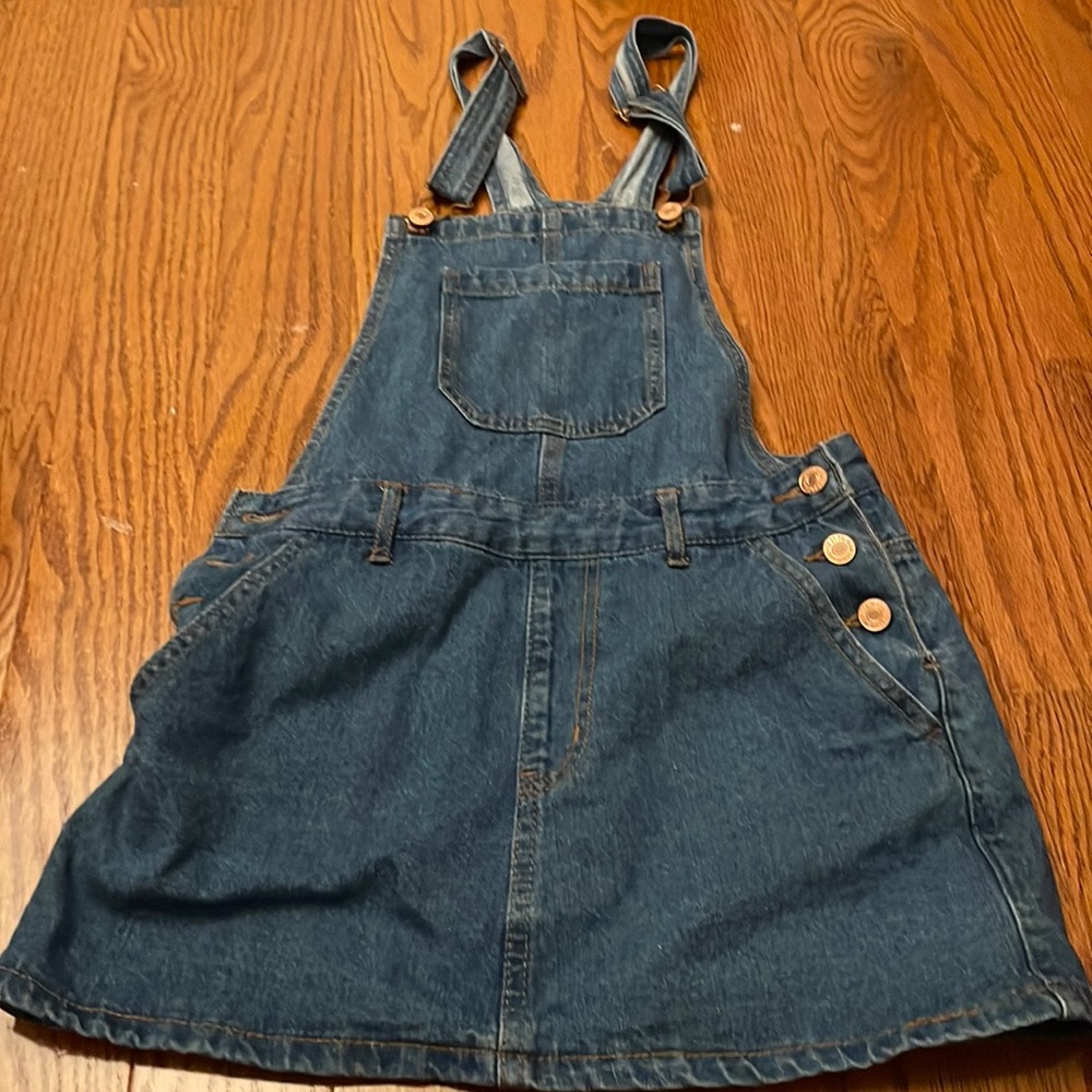 Forever 21 denim overall dress